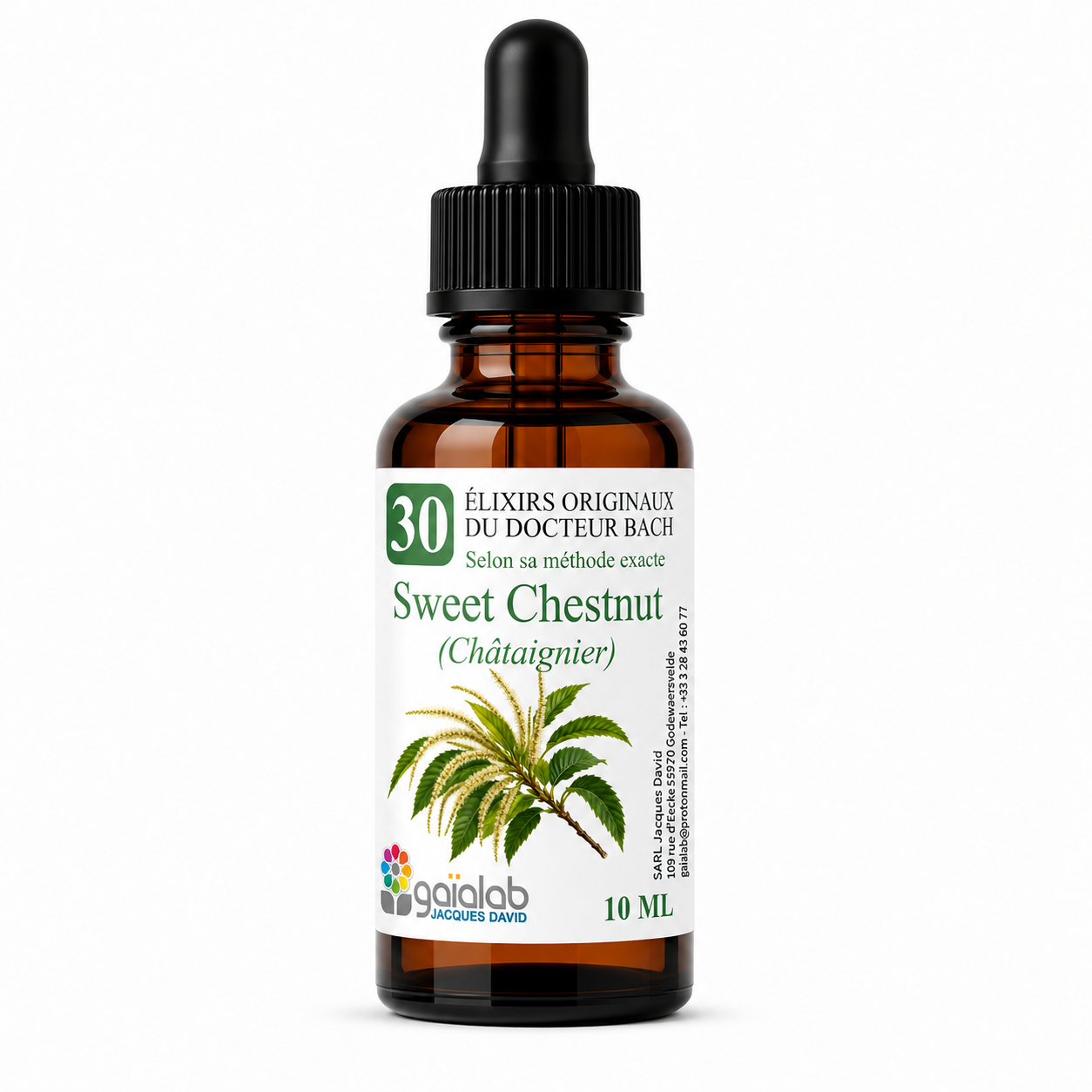 Sweet Chestnut - Organic Bach Flower Remedy*