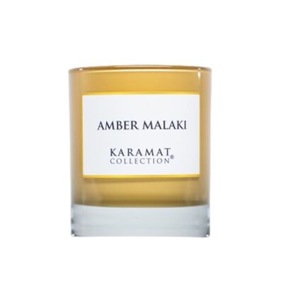 LUXURY SCENTED CANDLES 40 HR / 170 GR - AMBER MALAKI