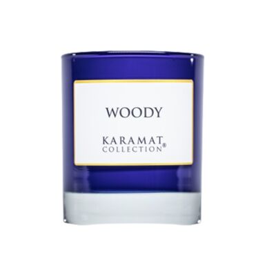 LUXURY SCENTED CANDLES 40 HR / 170 GR - WOODY
