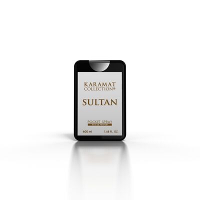 EAU DE PARFUM 20 ML - POCKET SIZE ( TRAVEL SIZE ) - SULTAN