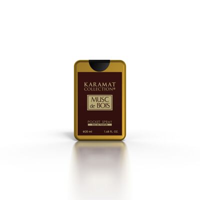 EAU DE PARFUM 20 ML - POCKET SIZE ( TRAVEL SIZE ) - WOOD MUSK