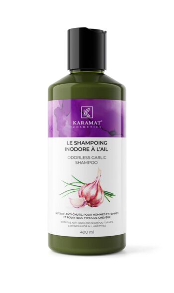 SHAMPOOING NATUREL 400ML. -  KARAMAT COSMETICS  - Argan Oil Shampoo 400ML 3