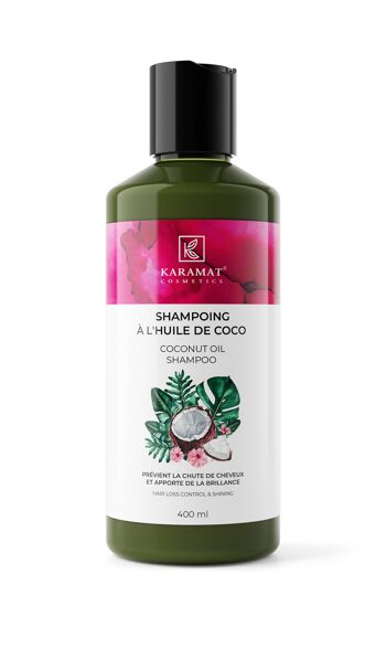 SHAMPOOING NATUREL 400ML. -  KARAMAT COSMETICS  - Argan Oil Shampoo 400ML 4