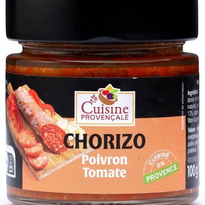 “CHORIZO PEPPER TOMATO” SPREAD 100 G JAR
