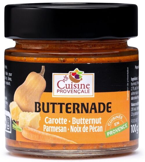 TARTINADE "BUTTERNADE" BOCAL 100 G