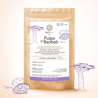 BAOBAB PULP - Immune System, Food Rebalancing, Convalescence