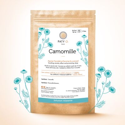 CHAMOMILE - Soothes anxiety and promotes sleep