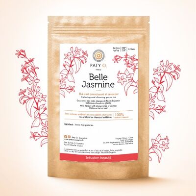 BELLE JASMINE - Jasmine green tea - Slimming and relaxing detox