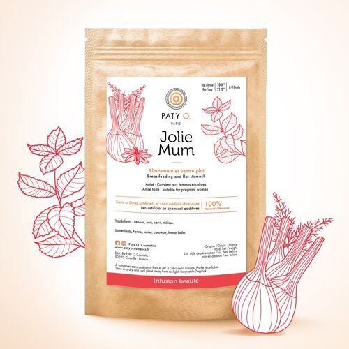 JOLIE MUM - Tisane d'allaitement & Anti Ballonnement