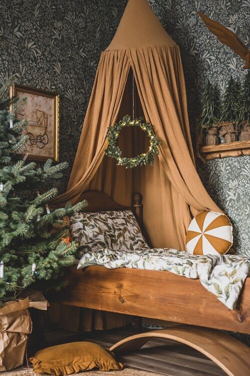 Camel - Bed canopy Gold