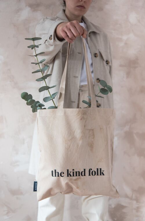 Organic Cotton Tote Bag / THE KIND FOLK