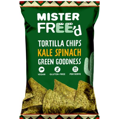 Mister Free&#39;d - Chips de tortilla con col rizada