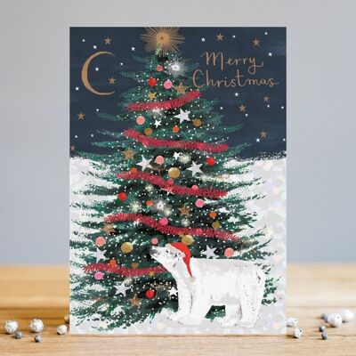 Albero di Natale e orso