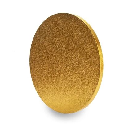 Individually Wrapped Round Cake Drum Gold 10in