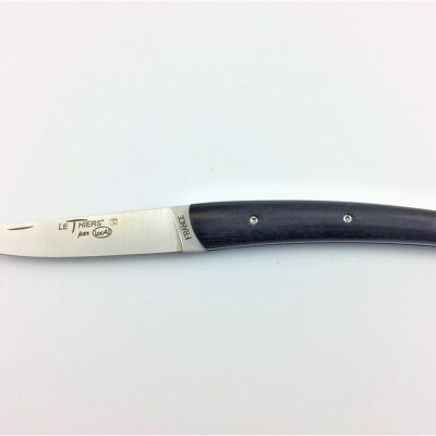 Full handle Le Thiers Pote knife 12 cm - Ebony