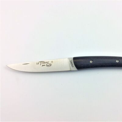 Full handle Le Thiers Pote knife 12 cm - Ebony