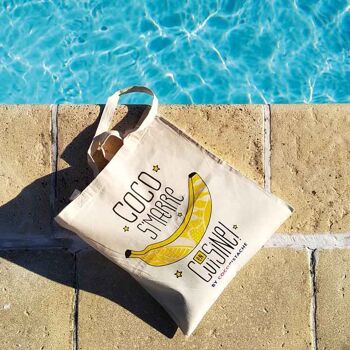 Tote bag Banane - Coco s'marre en cuisine 3