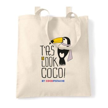 Tote bag Toucan - T'as le look coco 4