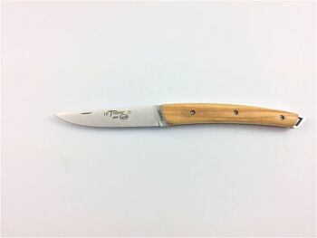 Couteau Le Thiers Pote plein manche 12 cm - Olivier 4