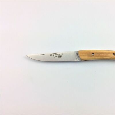 Le Thiers Pote knife full handle 12 cm - Olive tree
