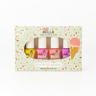 Colección Verano Pack de 4 Esmaltes de Uñas