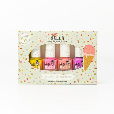 Summer Collection Pack de 4 Vernis à Ongles