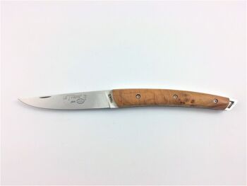 Couteau de poche Le Thiers Pote plein manche 12 cm - Genévrier 4