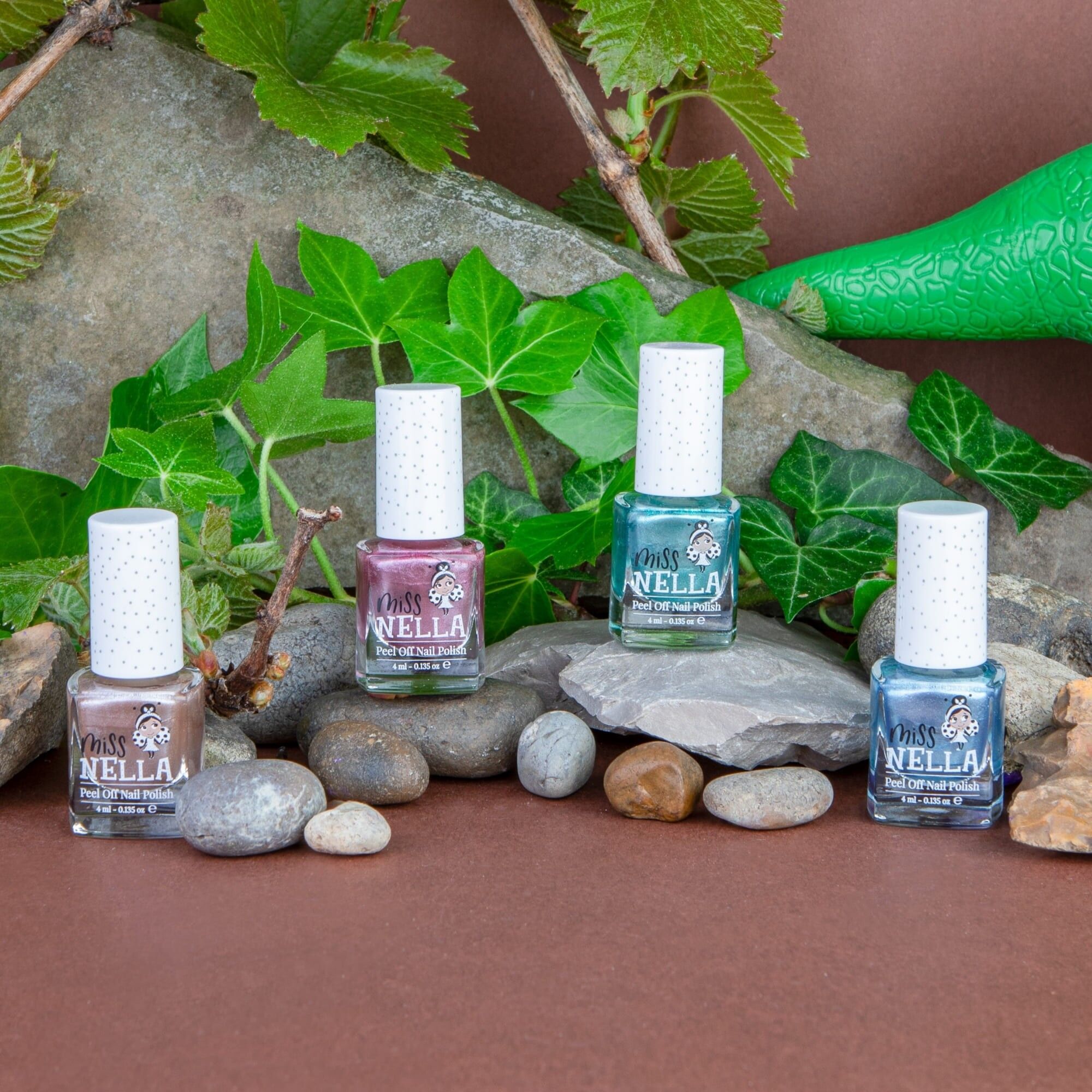 Dino Collection Packung mit 4 Nagellacken