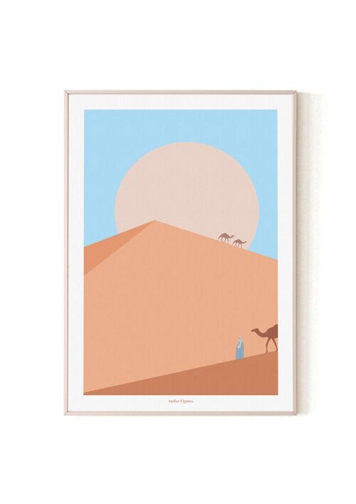 Figure désertique, dune