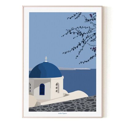 Figura greca, isola di Santorini