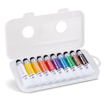 Acuarela fina 10 colores 18 ml