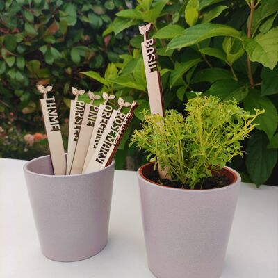 Plant and Garden Markers, Vegetable Plaques, Vegetable Tag, Vegetable and Flower Pot Stake