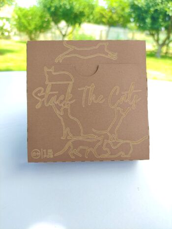 Stack the Cats, Stack and Balance Kitten Jouet miniature, Cadeau pour les amoureux des chats 10