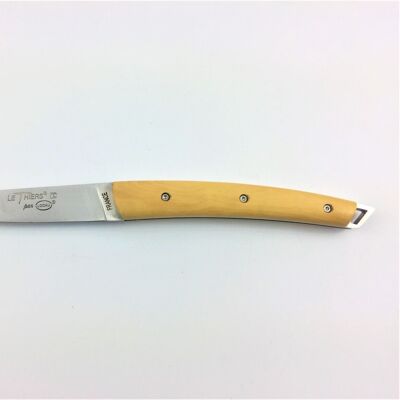 Full handle Le Thiers Pote knife 12 cm - Boxwood