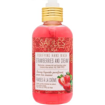 Willows Fabrika Strawberry Cream Liquid Hand Soap