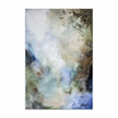 Pieza de arte en celulosa BRIGHT RIVER, 61 x 91 cm