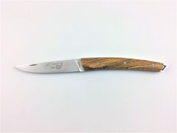 Couteau de poche Le Thiers Pote plein manche 12 cm - Bocote 4