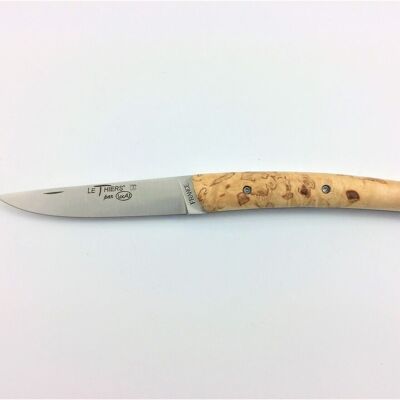 Full handle Le Thiers Pote knife 12 cm - Birch