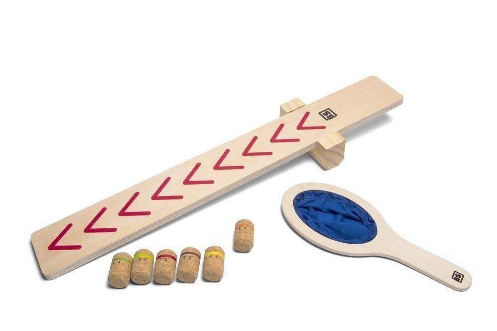 bS Toys Ninja launcher - Wooden Toy - Active Game