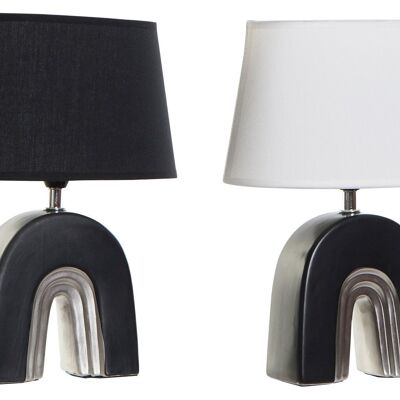 CERAMIC TABLE LAMP 23X16X32 ARCO 2 ASSORTED. LA188838