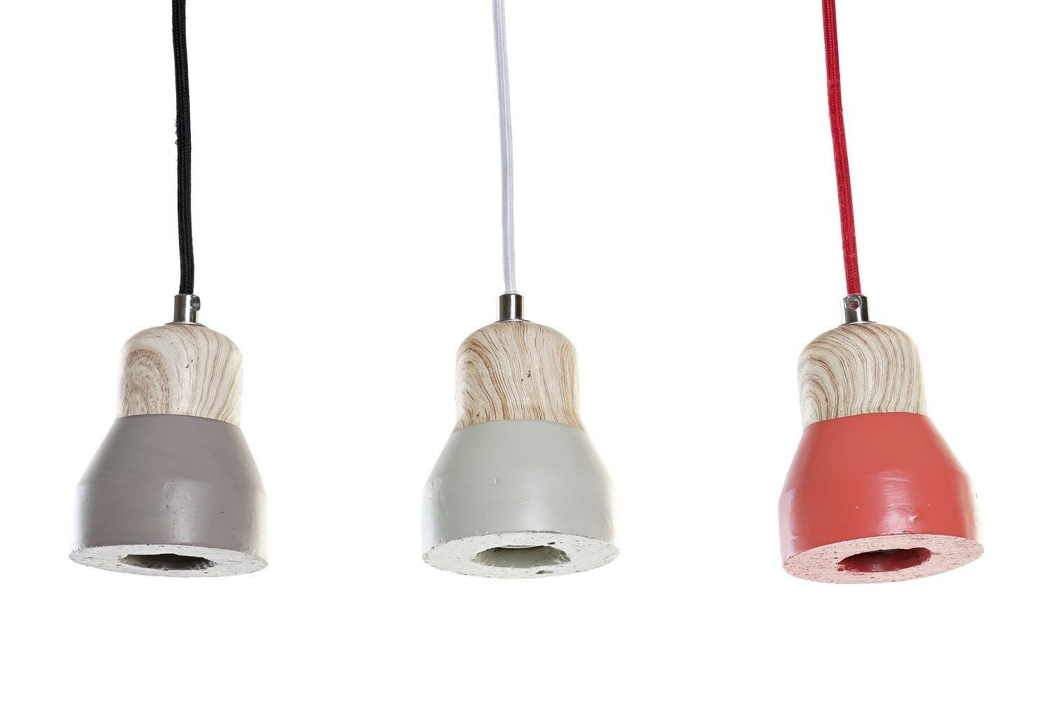 DECKENLEUCHTE METALL ZEMENT 8X8X10 3 SORTIMENTE. LA190098