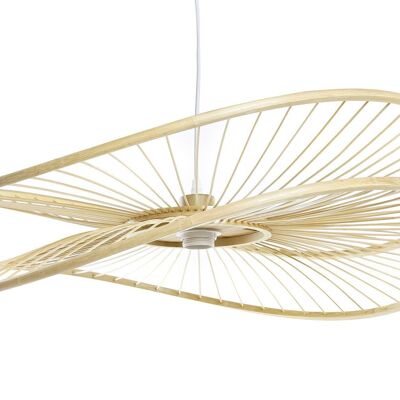 LAMPARA TECHO BAMBU 70X65X23 NATURAL NATURAL LA192652
