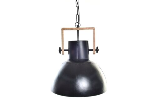 LAMPARA TECHO METAL MANGO 40X40X49 NEGRO LA193892