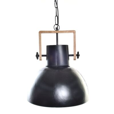 CEILING LAMP METAL MANGO 40X40X49 BLACK LA193892