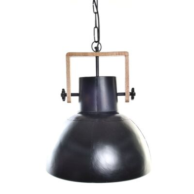 LAMPARA TECHO METAL MANGO 40X40X49 NEGRO LA193892