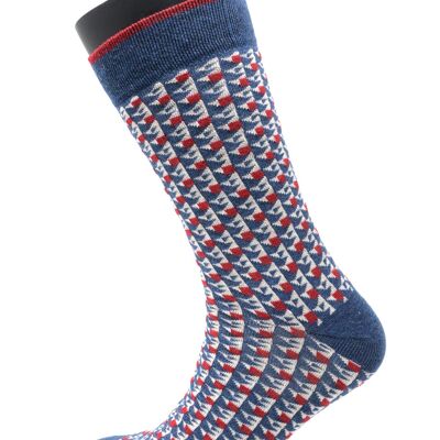 TOETOE® Essential Everyday Unisex Over-Knee Stripy Cotton Toe Socks