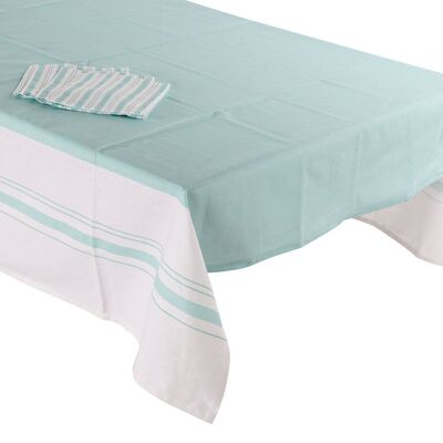 NAPPE SET 4 COTON 150X1X150 VERT MENTHE LC173641