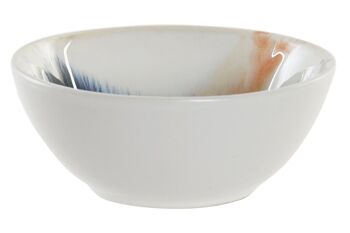 BOL GRÈS GLACÉ 9X9X3,7 100 ML, BLANC LC179313 1