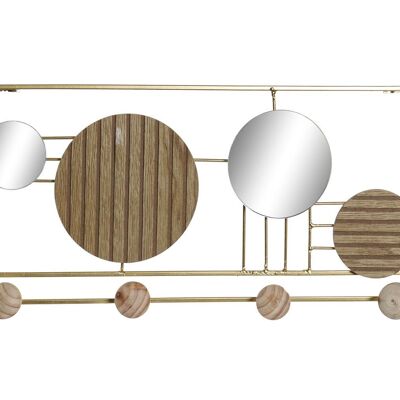 WALL HANGER METAL GLASS 57X3X21,5 4HANG. LD171465