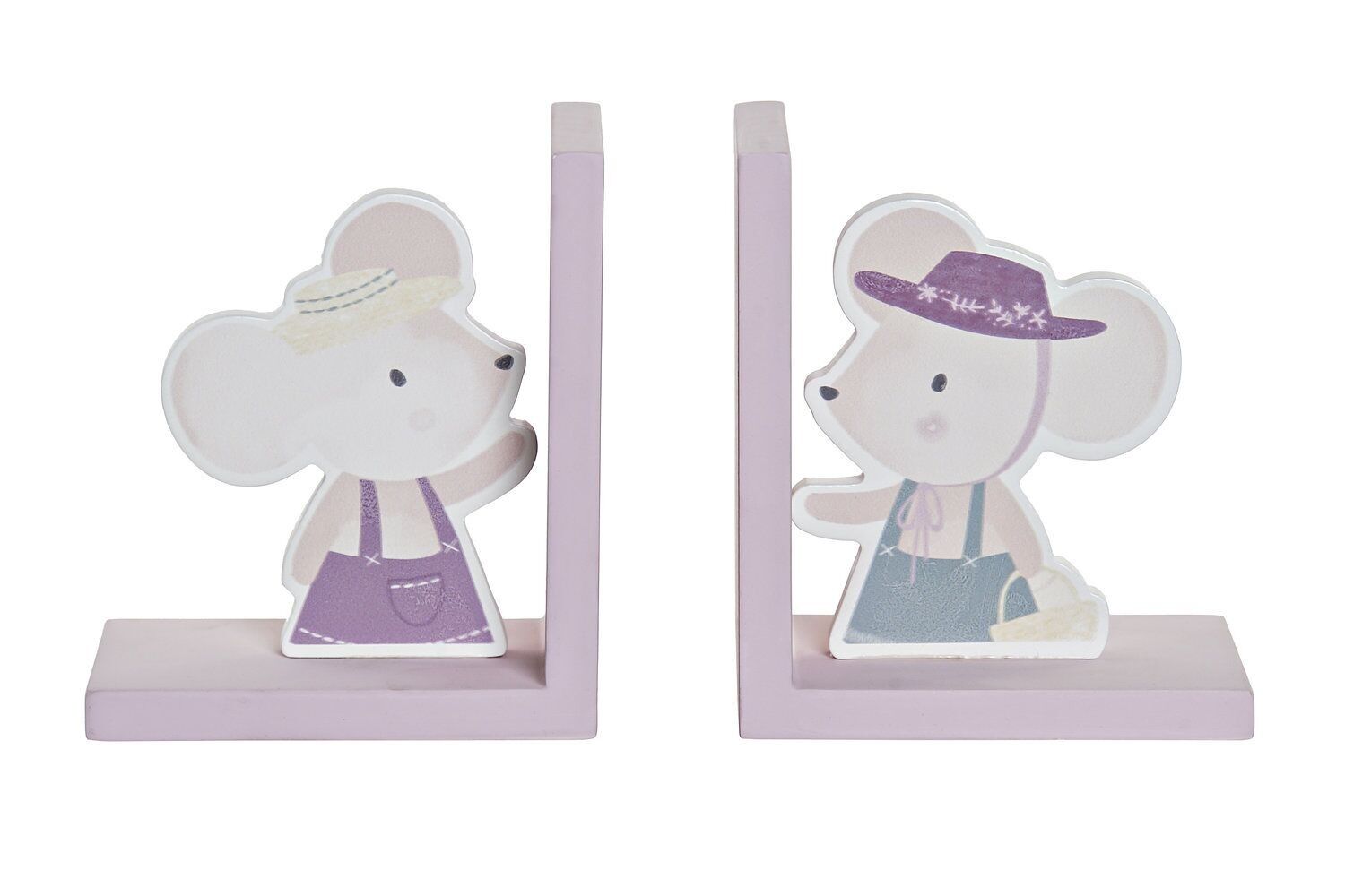 BOOKENDS MDF 12.5X9.5X14.5 MOUSE 2 ASSORTMENTS. LD173251